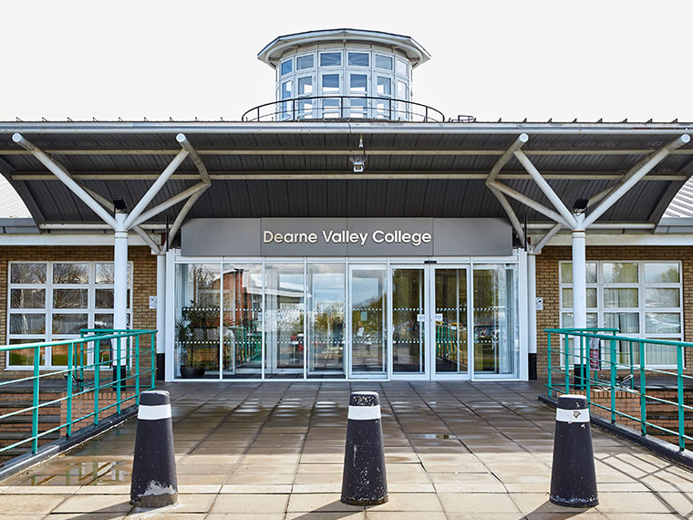Front of Dearne Valley College